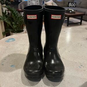 Hunter original short matte women’s rain boots